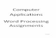 Computer Applications Word Processing Assignmentsgcctech.org/cat20s/wordprocessing/Computer Applications...Word Processing Assignments Feb 2013 Play Ball Instructions: You will create