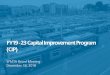 FY19 -23 Capital Improvement Program (CIP)€¦ · Revenue Bond – Prior CIP included $190 million of SFMTA Revenue Bonds, no issuances are planned for the current CIP. 255 Projects