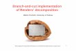 Branch-and-cut implementation of Benders’ decompositionfisch/papers/slides/2017 Porquerolles [Fischetti o… · 8th Cargese-Porquerolles Workshop on Combinatorial Optimization,