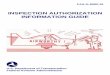 Inspection Authorization Information Guide · U.S. type certificate. The Federal Aviation Administration (FAA) intends this information for mechanics who hold an Inspection Authorization