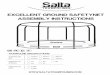 EXCELLENT GROUND SAFETYNET ASSEMBLY INSTRUCTIONS · 2016-02-26 · excellent ground safetynet assembly instructions trampoline specifications: 183cm 213cm 244cm 305cm 366cm 427cm