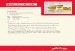 Lemon Loaf Cake TriFLe - Otis Spunkmeyer€¦ · ~ Prepare lemon curd in a medium saucepan over medium heat. Combine yolks, lemon zest, lemon juice and sugar. Whisk to combine. ~