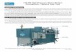 150 PSI High Pressure Steam Boilers Atmospheric / Natural Gas … · 2015-08-06 · High Pressure Steam Boilers / Atmospheric 150 PSI Models & Ratings / Natural Gas Fired Rev. 3/2014