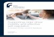 Supporting older driver mobility and effective self-regulation...Cranfield University, lecturing on postgraduate degree courses including the MSc in Driver Behaviour and Education