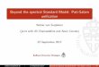 Beyond the spectral Standard Model: Pati-Salam …math_ru_nl...Beyond the spectral Standard Model: Pati-Salam uni cation Walter van Suijlekom (joint with Ali Chamseddine and Alain