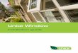 Liniar Window - Just Doors UK...windows, and covers all styles of window made from Liniar’s lead-free 70mm PVCu profile. Not all window systems are the same and because of its installer
