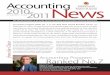 Accounting 2010- News - Robert H. Smith School of Business · 2 ROBERT H. SMITH SCHOOL OF BUSINESS 2010-2011 SMITH ACCOUNTINg NEwS 3 Thank you, Dean ananD! Since assuming the deanship