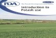 The Potash Development Association Introduction to Potash use · Soils with less than 5% clay (sands and loamy sands) have a much lower retentive capacity for potassium. Such soils,