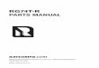 PARTS MANUAL - Amazon S3...RG74T-R Parts Manual 2 This manual is published by Rayco Manufacturing, Inc. for the benefit of the users of Rayco products. Rayco Manufacturing, Inc. has