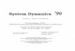 Proceedings International System Dynamics Conference · System Dynamics '90 Volume 1 : Abbas - Henderson Proceedings of the 1990 International System Dynamics Conference Chestnut