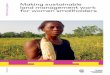 Making sustainable land management work TMG Working Paper · Making sustainable land management work for women smallholders 3 1 Land tenure insecurity is a major obstacle for smallholder