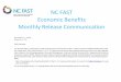 NC FAST Economic Benefits Monthly Release …...• New 12/17/2018: The Interstate Paris Match, Federal Paris Match, Veteran’s Paris Match and the Critical Age Reports location has