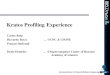 Kratos Profiling Experience · 2017-05-19 · Kratos Fluid Dynamics Structural Mechanics DEM Fluid-Structure Interaction Numerical and programming core Physics of the problem Applications