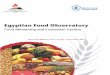 Egyptian Food Observatory - World Food Programme · This food security monitoring publication, which is jointly published by the Egyptian Cabinet’s Information and Decision Support