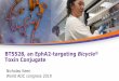 BT5528, an EphA2-targeting Bicycle Toxin Conjugate · 2019-11-07 · World ADC Oct 2019 This presentation has been prepared by an affiliate of Bicycle Therapeutics plc ("we," "us,"