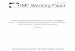 Measuring External Risks for Peru: Insights from a ...Annex IV of the IMF Staff Report for the 2013 Article IV Consultation with Peru (IMF, 2014), the main transmission channel of