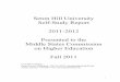 Seton Hill University Self-Study Report 2011-2012 ... · Seton Hill is a Catholic liberal arts institution founded by the Sisters of Charity in 1885 and located 30 miles east of Pittsburgh,