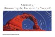 Chapter 2 Discovering the Universe for Yourselfbasu/teach/ast021/slides/chapter02.pdf · the universe With rare exceptions such as Aristarchus, the Greeks rejected the correct explanation