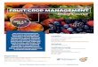 FRUIT CROP MANAGEMENT - VSC NEWSvscnews.com/wp-content/uploads/2017/10/Fruit... · Plant Biology and Horticultural Management Practices ... Postharvest Quality, and Technology Mary