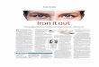 Ironitout - Fortis Healthcarecdn.fortishealthcare.com/business-standard-iron-i-out-pg.pdf"One treatment that is really gaining popularity is the vampire lift," says Anil handheld devices