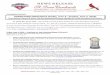 HOMESTAND HIGHLIGHTS (Friday, June 3 Sunday, June 5, 2016) · HOMESTAND HIGHLIGHTS (Friday, June 3—Sunday, June 5, 2016) Three National Telecasts & Waino-Yadi Dual Bobblehead Giveaway