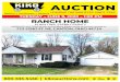Reatos Auctioneers Aisos LEADING THE INDUSTRY SINCE 1945 ... · RANCH HOME Tuesday – June 9, 2020 – 1:00 PM 2722 Fulton Dr. NW, Canton, OH 44718 kikoauctions.com Property features