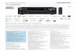 Home | Onkyo USA - 2019 NEW PRODUCT RELEASE TX-NR595 7.2 … · 2019-04-09 · 2019 NEW PRODUCT RELEASE TX-NR595 7.2-Channel Network A/V Receiver Smart, simple, sensational surround-sound