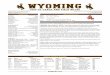 WYOMING - s3.amazonaws.com · Wyoming Track & Field Will Send Small Group to Tempe This Weekend LARAMIE, Wyo. (April 3, 2019) – The Wyoming track & field teams will send eight athletes