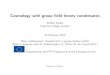 Cosmology with group eld theory condensatesrelativity.phys.lsu.edu/ilqgs/gielen022415.pdf · 2015-02-23 · Cosmology with group eld theory condensates Ste en Gielen Imperial College