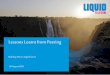 Lessons Learnt from Peering...Building Africa’s digital future Lessons Learnt from Peering 26 August 2015 An overview of Liquid Telecom Operating companies • One Network. • The