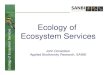 03 Ecology of ecosystem services Donaldsonbiodiversityadvisor.sanbi.org/wp-content/uploads/... · Ecology of Ecosystem Services Change in productivity Change in decompoisition Hooper