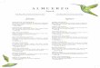 MENU ALMUERZO 2017 UV - elsilenciolodge.com · Vegetales de temporada acompañados de ensalada de lentejas. — Sauvignon Blanc PASTA FRÍA Penne, frijoles, lechuga, pepino, maíz