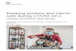 Keeping workers and clients safe during coronavirus (COVID ... · 19 this means protecting the health and safety of your workers and clients by working through these steps in order:
