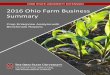 2016 Ohio Farm Business Summary · 2018-02-15 · operator to dial 614-292-6181. Page 2 2016 Ohio Farm Business Analysis ... Benchmark Reports follow the enterprise summary when available