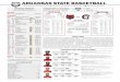 ARKANSAS STATE BASKETBALL - Amazon S3 · coach Mike Balado, when scoring 65 points before its opponent ... A-State is 15-6 when shooting 40 percent or better and 14-5 when scoring