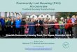 Community Led Housing (CLH) An overview...Community Led Housing (CLH) An overview Cumbria Housing Supply Group Keswick Community Housing Trust, The Hopes, December 2013 Andy Lloyd