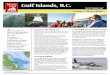 Gulf Islands, B.C. - Maple Leaf Adventuresmapleleafadventures.com/wp-content/uploads/2016/05/ML-GulfIslan… · der of even the smallest shells you may find. Sea Life & Sailing Fresh