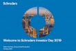 Welcome to Schroders Investor Day 2019 · 1Before exceptional items. 249.9% of 2019 proforma figures. Full year 2018 Annualised proforma 2019 £m Schroder Wealth Benchmark Capital