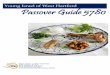 Young Israel of West Hartford Passover Guide 5780 · 2020-04-01 · 10 Young Israel of West Hartford • Pesach Guide 5780/2020 In order to prepare for Shabbat on Friday of Yom Tov,