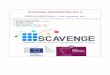 SCAVENGE NEWSLETTER NO. 3 · 2019-03-22 · IEEE PIMRC 2018 conference held in Bologna, Italy. These conferences were useful not only to get important feedback on future work, but