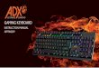 GAMING KEYBOARD - Microsoft... · 2019-08-20 · • Retain the manual. If you pass the unit onto a third party, make sure to include this manual. • Do not disassemble the keyboard