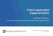 Portal to support patient engagement projects, June 2018 · Portal to support patient engagement projects Hannah Dueck, Elizabeth Hsu For the Cancer Data Ecosystem and Network for