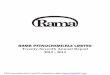 RAMA PETROCHEMICALS LIMITED · 2013-09-28 · Rama Petrochemicals Ltd. 4 5. The Ministry of Corporate Affairs (vide circular nos. 17/2011 and 18/2011 dated April 21 and April 29,