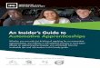 An Insider’s Guide to Automotive Apprenticeships...An Insider’s Guide to Automotive Apprenticeships Whether you are only just thinking of applying for an automotive apprenticeship,