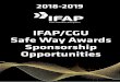 IFAP/CGU Safe Way Awards Sponsorship Opportunities · Workplace Health & Safety Industry Skills & Licences Ofshore & Maritime Safety Fire Safety & Emergency Response IFAP’s annual