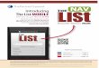 Introducing The List MOBILE - The Partner Channelthepartnerchannel.com/wp-content/uploads/NAV... · Introducing The List MOBILE Now you can get The List To Go! Search for the products