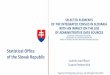 Statistical Office of the Slovak Republic · 2019-12-18 · Field works in the first integrated census in the Slovak Republic INTRODUCTION In 2021, the combined census will be conducted
