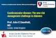 Cardiovascular disease: The new risk management challenge ... · Cardiovascular disease: The new risk management challenge in diabetes Diabetes & Cardiovascular Disease: What are