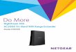 Nighthawk X6S AC3000 Tri-Band WiFi Range Extender Model … · 2019-11-13 · WiFi connection manager and locate and connect to the ... or mobile device is connected to the extender,