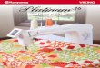 User’s Guide - Husqvarna VIKING · 2013-09-17 · Plus, you will find tips, tricks and inspiration on a variety of quilting topics including the basics of setting up your machine